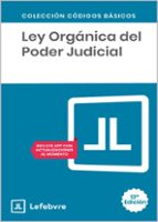 LEY ORGANICA DEL PODER JUDICIAL, de LEFEBVRE EL DERECHO | portada del libro