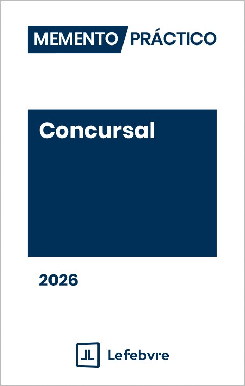 Memento Concursal 2026 | portada del libro