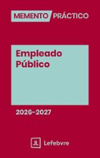 MEMENTO PRACTICO EMPLEADO PUBLICO 2026 2027, de LEFEBVRE | portada del libro
