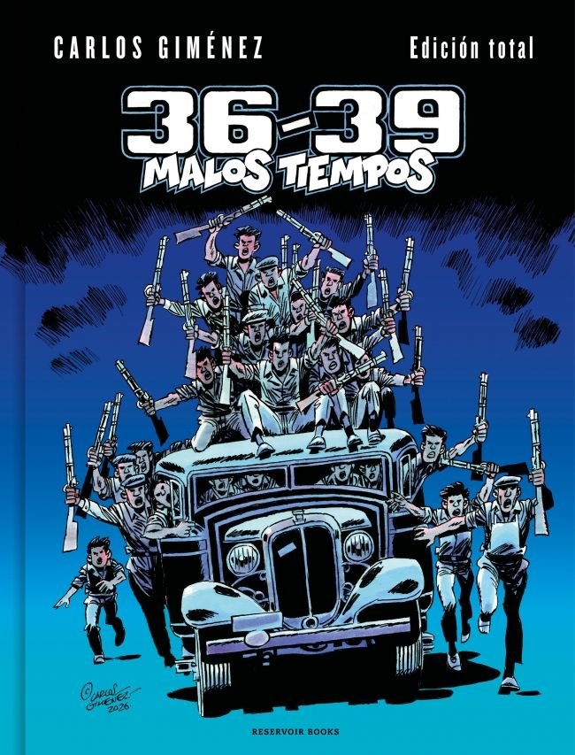 36 39 MALOS TIEMPOS, de CARLOS GIMENEZ | portada del libro