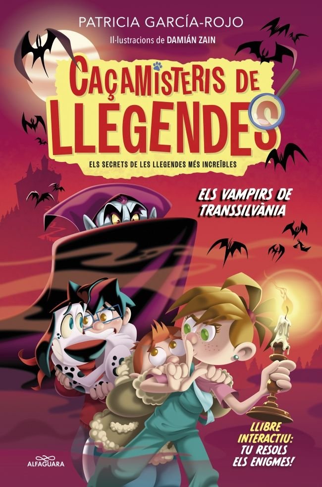 ELS CAÇAMISTERIS DE LLEGENDES 3 ELS VAMPIRS DE TRANSSILVANIA, de PATRICIA GARCIA-ROJO | portada del libro