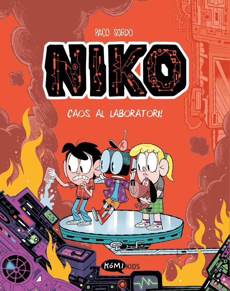 NIKO 4. CAOS AL LABORATORI!, de SORDO ARTARAZ, PACO | portada del libro