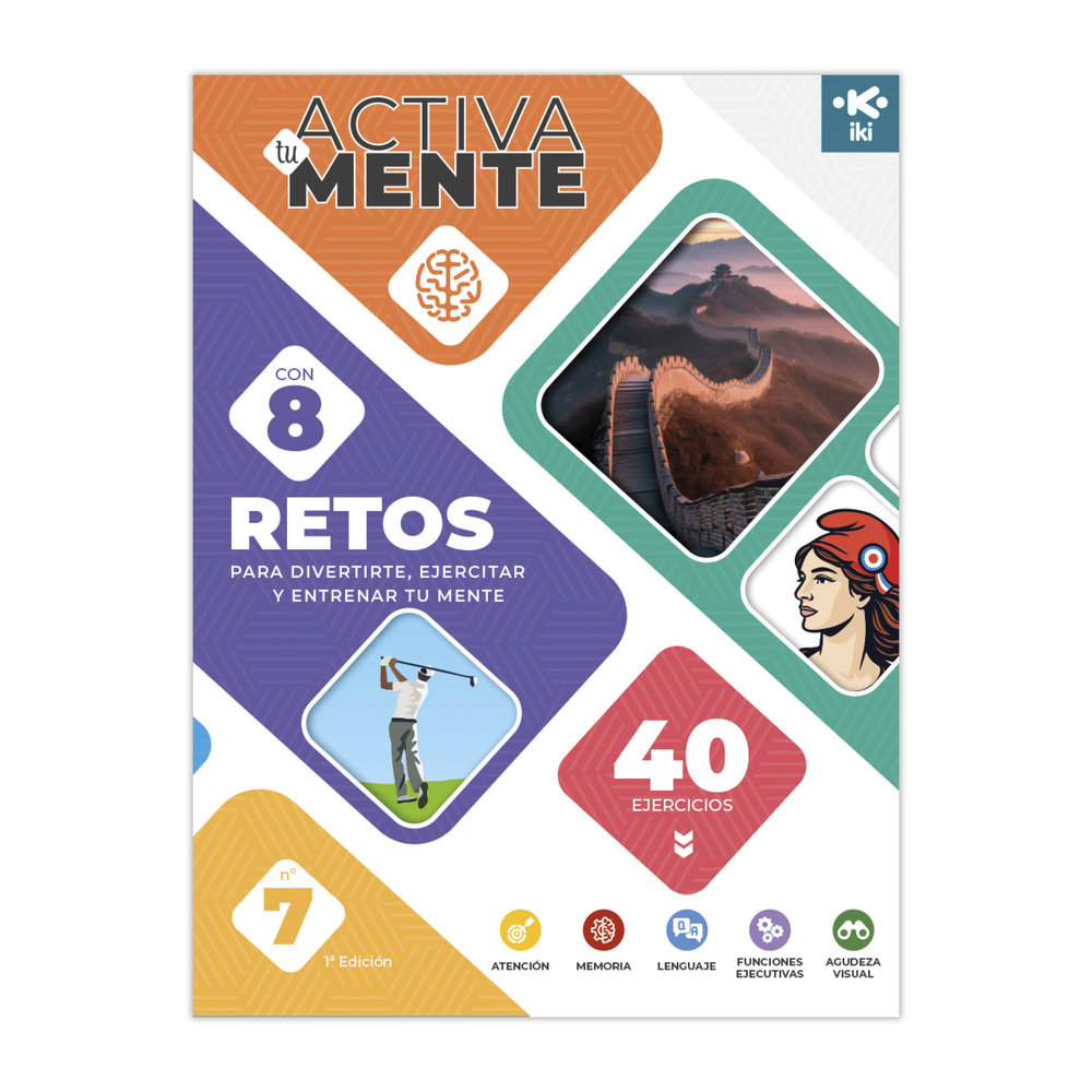 ACTIVA TU MENTE RETOS TITULO 7, de OSAMBELA ECHEVERRIA | portada del libro