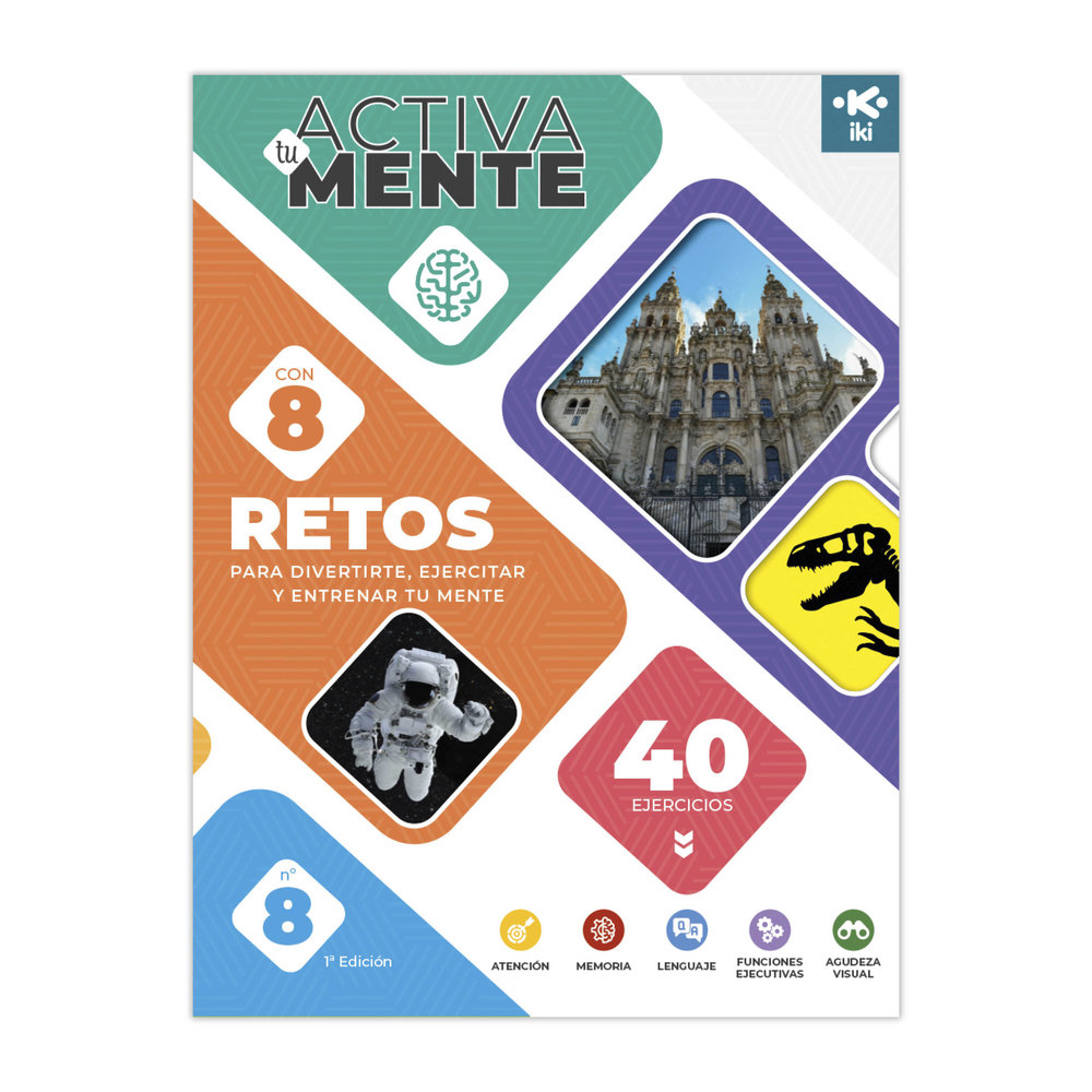 ACTIVA TU MENTE RETOS TITULO 8, de OSAMBELA ECHEVERRIA | portada del libro