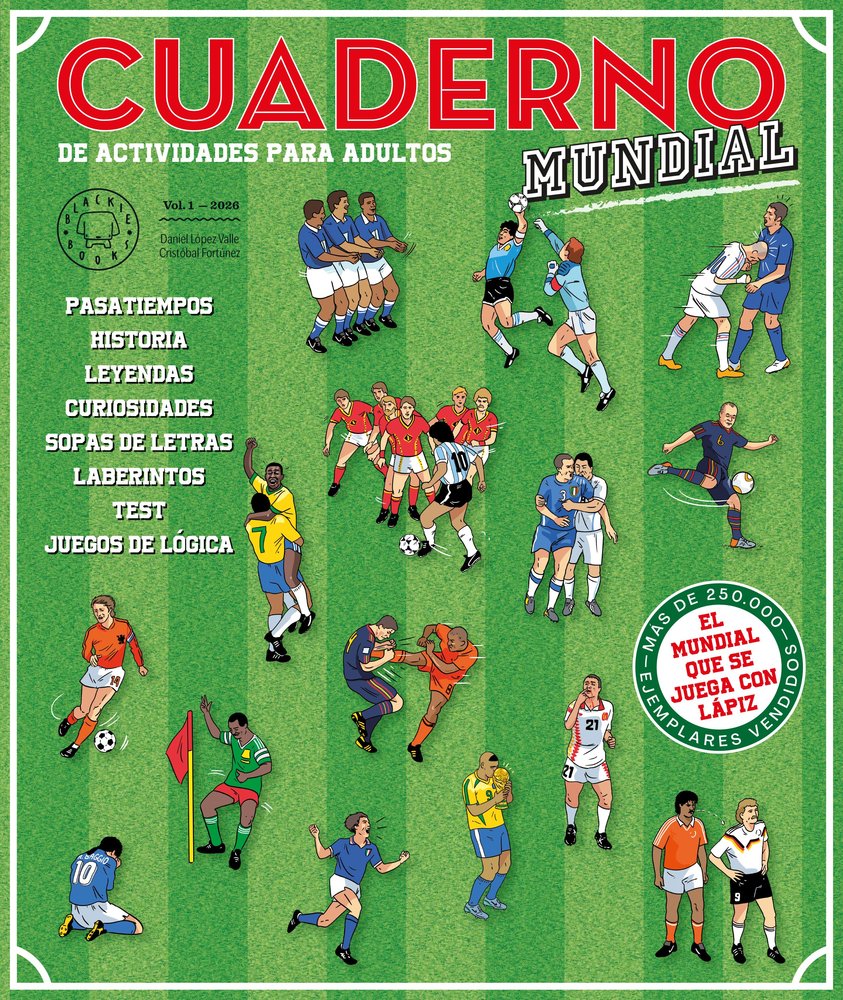 CUADERNO DEL MUNDIAL, de COMITE BLACKIE BOOKS | portada del libro
