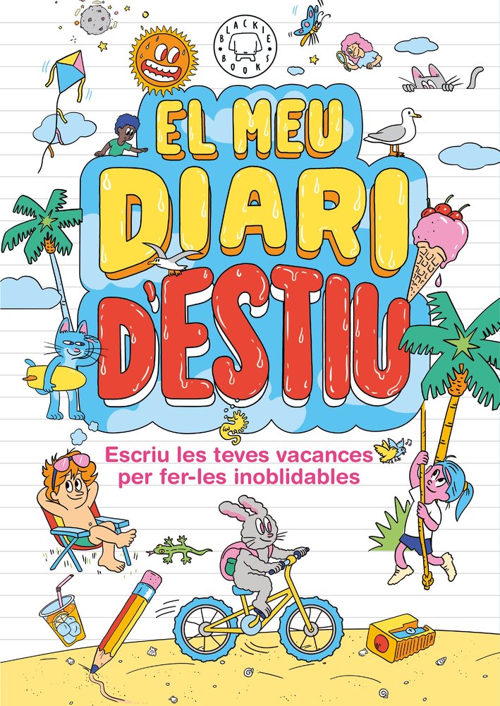 EL MEU DIARI D' ESTIU BLACKIE BOOKS | portada del libro