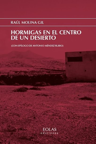 HORMIGAS EN EL CENTRO DE UN DESIERTO, de MOLINA GIL, RAUL | portada del libro