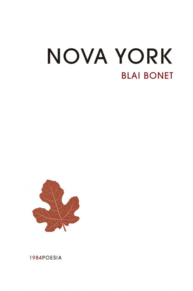 NOVA YORK, de BONET, BLAI | portada del libro