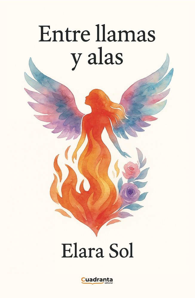 Entre llamas y alas, de , Sol, Elara | portada del libro