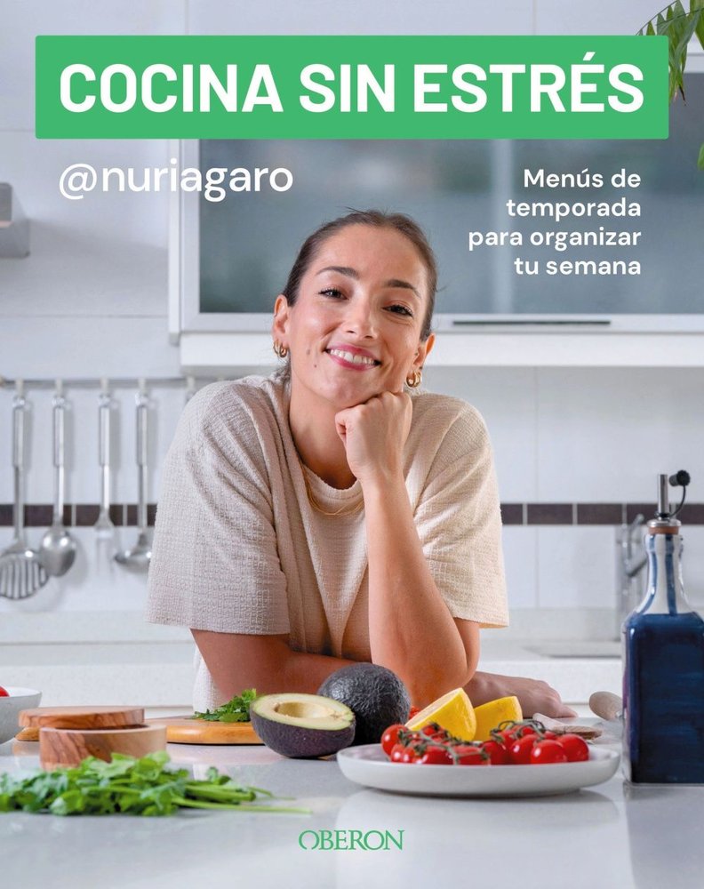 COCINA SIN ESTRES, de GARRIDO ROMA, NURIA | portada del libro