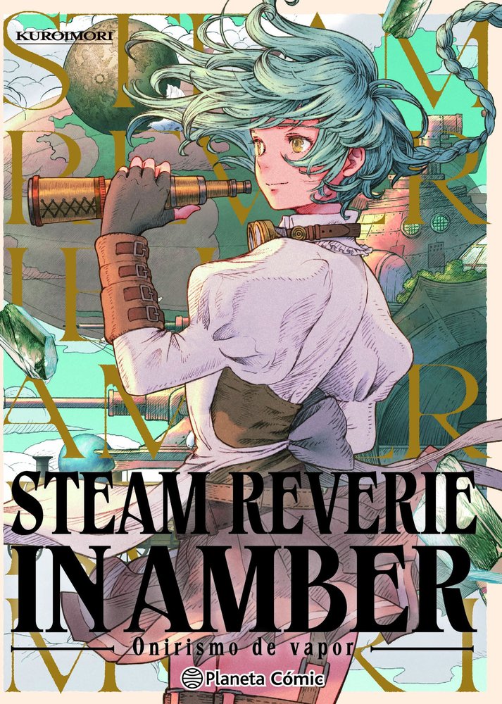STEAM REVERIE IN AMBER, de KUROIMORI | portada del libro
