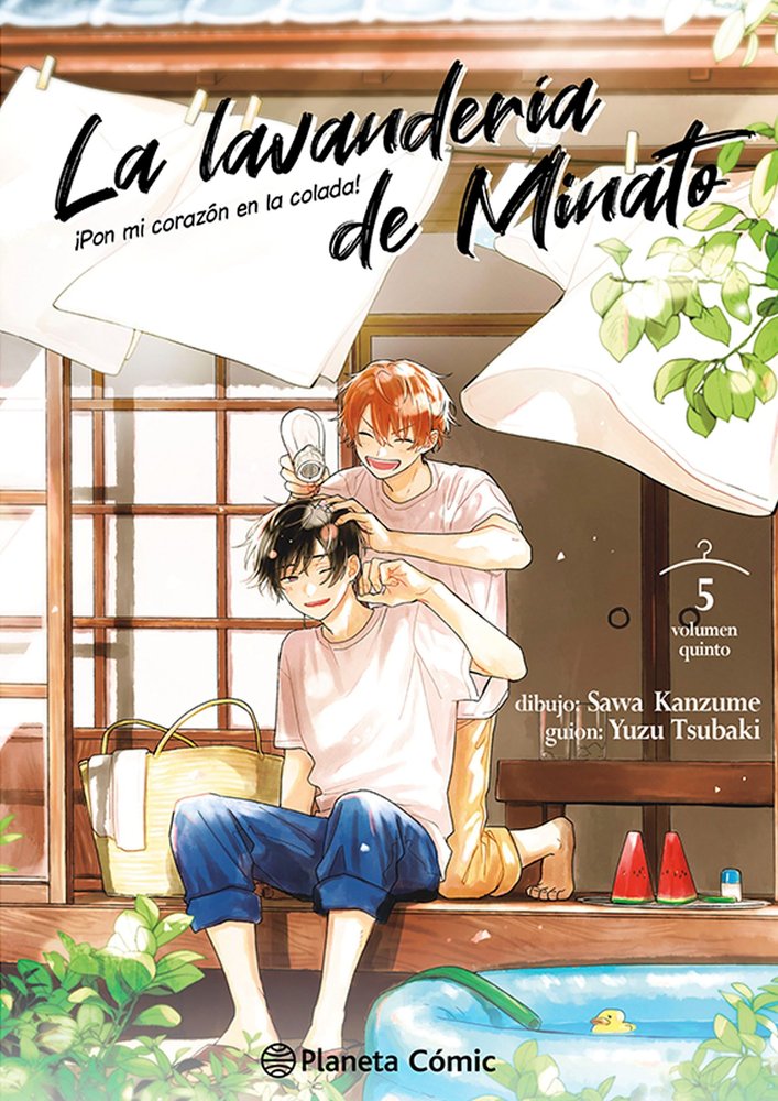 LA LAVANDERIA DE MINATO Nº 05, de TSUBAKI, YUZU | portada del libro