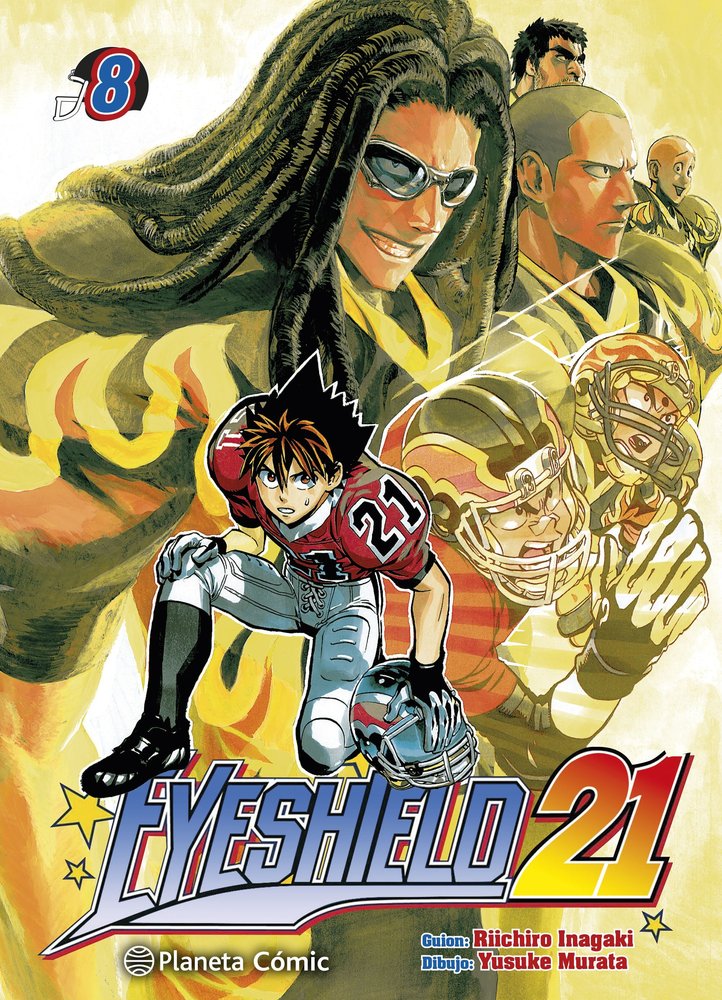 EYESHIELD 21 8, de RIICHIRO INAGAKI | portada del libro