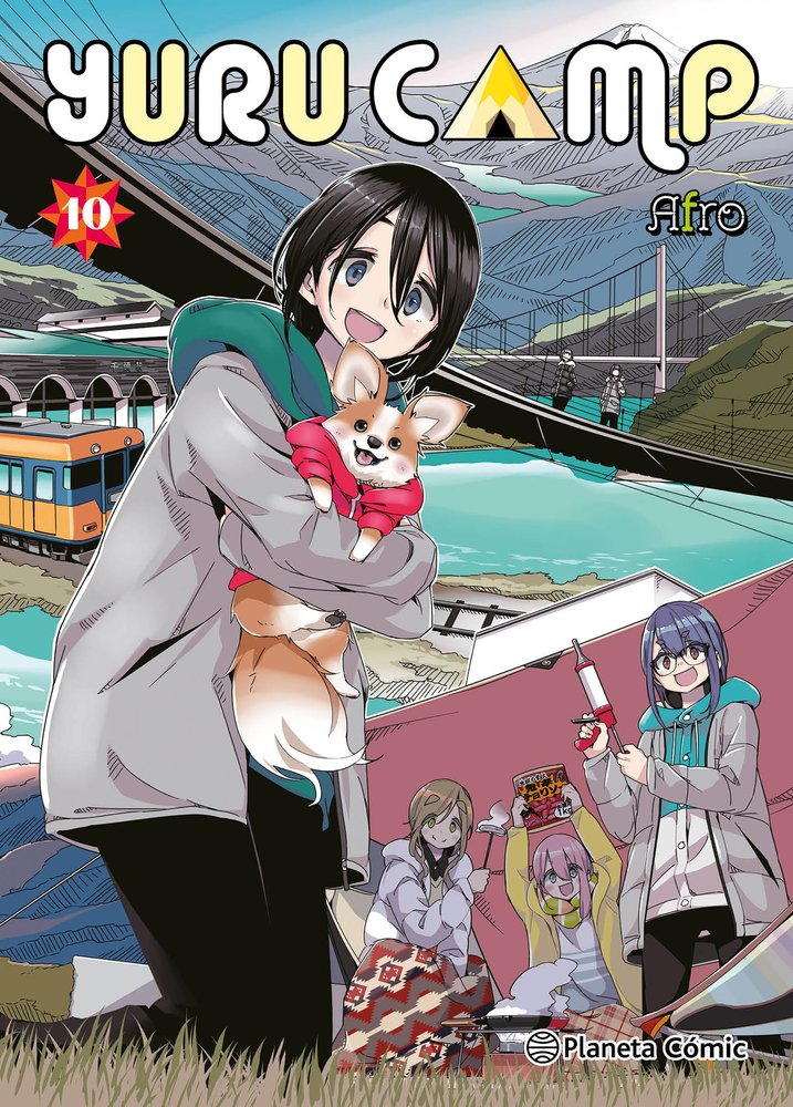 YURU CAMP 10, de AFRO | portada del libro