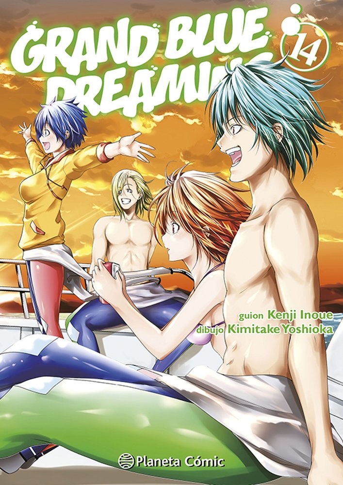 GRAND BLUE DREAMING 14, de KENJI INOUE | portada del libro