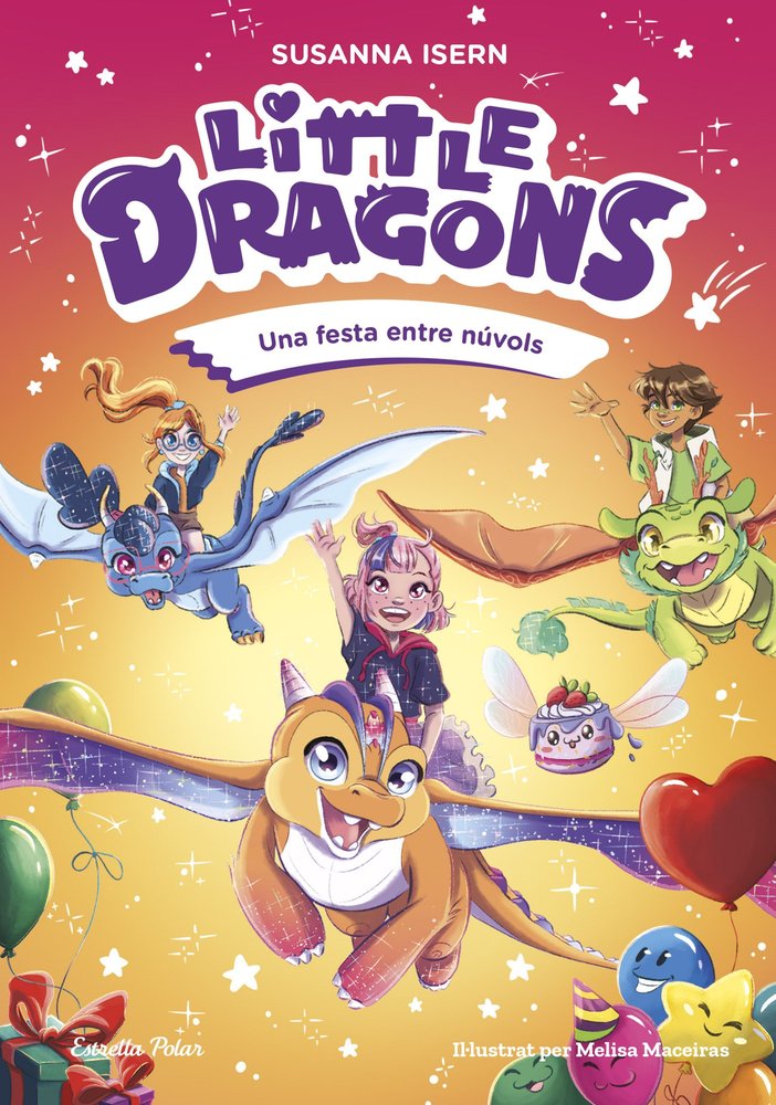 LITTLE DRAGONS 3 UNA FESTA ENTRE NUVOLS, de ISERN, SUSANNA | portada del libro
