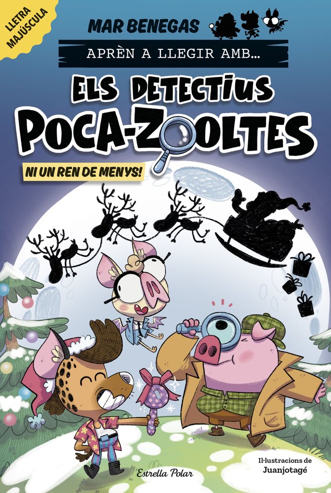 APREN A LLEGIR AMB ELS DETECTIUS POCA-ZOOLTES 9. NI UN REN DE MENYS, de BENEGAS, MAR | portada del libro