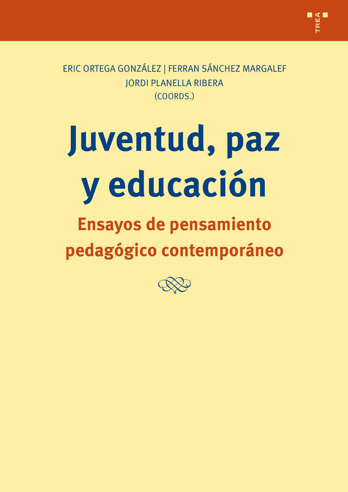 JUVENTUD, PAZ Y EDUCACIÓN, de Ortega González, Eric | portada del libro