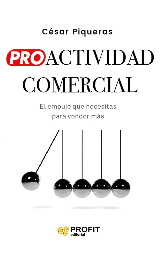 PROACTIVIDAD COMERCIAL, de PIQUERAS | portada del libro