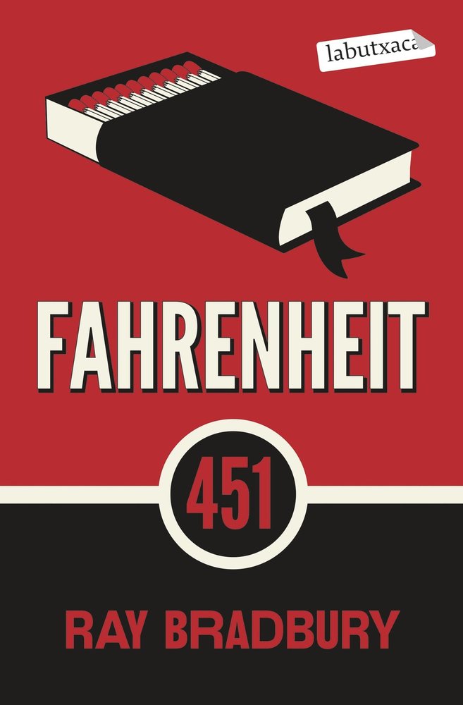 FAHRENHEIT 451, de BRADBURY | portada del libro
