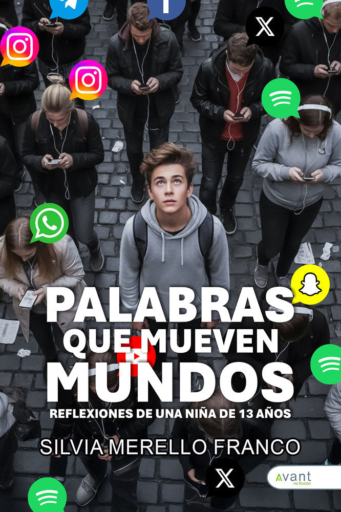 Palabras que mueven mundos, de Merello Franco, Silvia | portada del libro