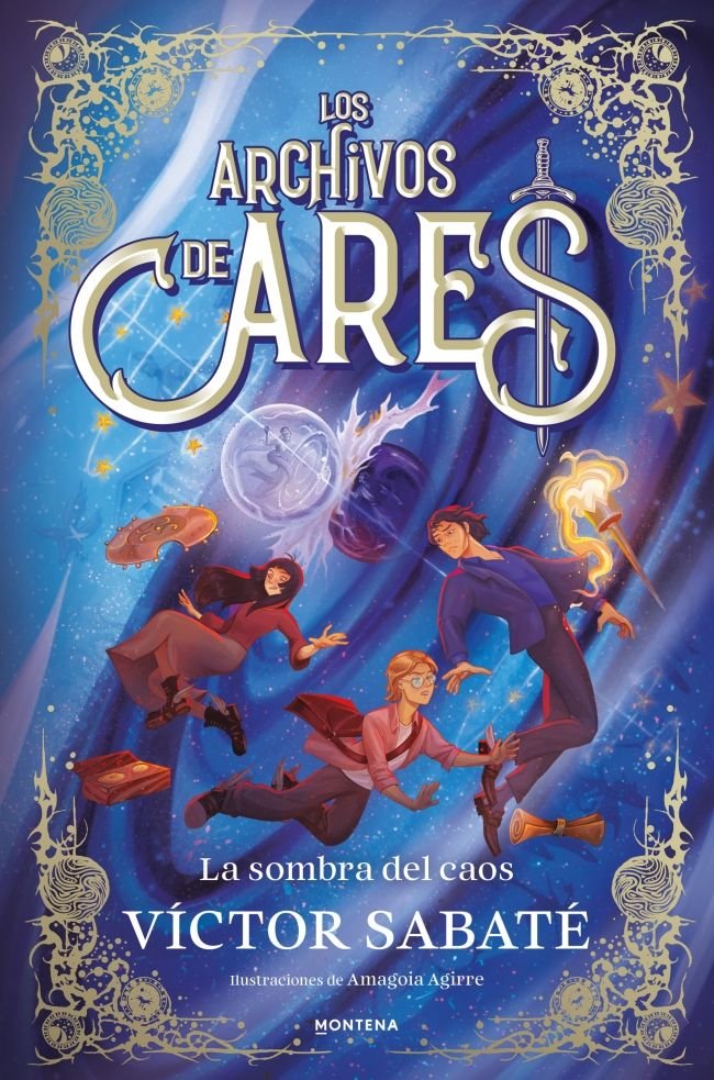 Los archivos de Ares 3 - La sombra del caos, de VICTOR SABATE | portada del libro