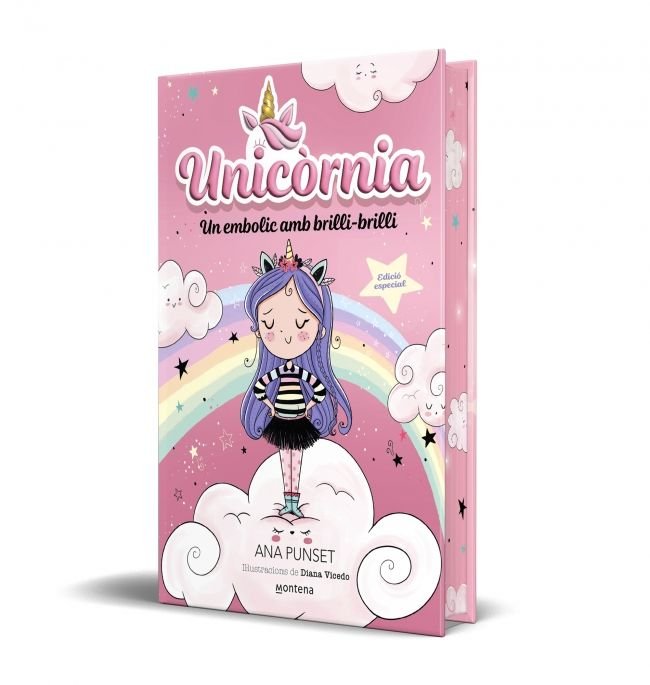 UNICORNIA 1 UN EMBOLIC AMB BRILLI-BRILLI EDICIO ESPECIAL, de ANA PUNSET | portada del libro