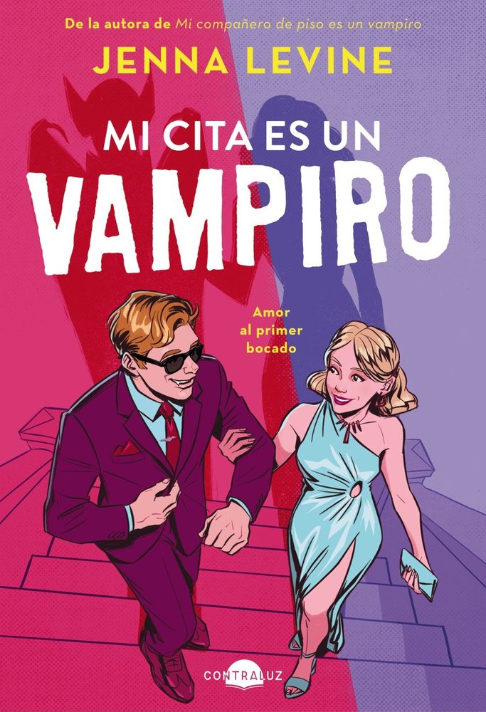 Mi cita es un vampiro, de Levine, Jenna | portada del libro