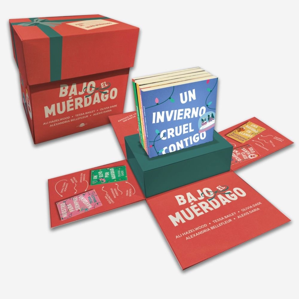 ESTUCHE BAJO EL MUERDAGO, de HAZELWOOD, ALI | portada del libro