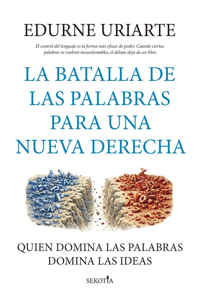 BATALLA DE LAS PALABRAS PARA UNA NUEVA DERECHA, LA, de URIARTE, EDURNE URIARTE | portada del libro