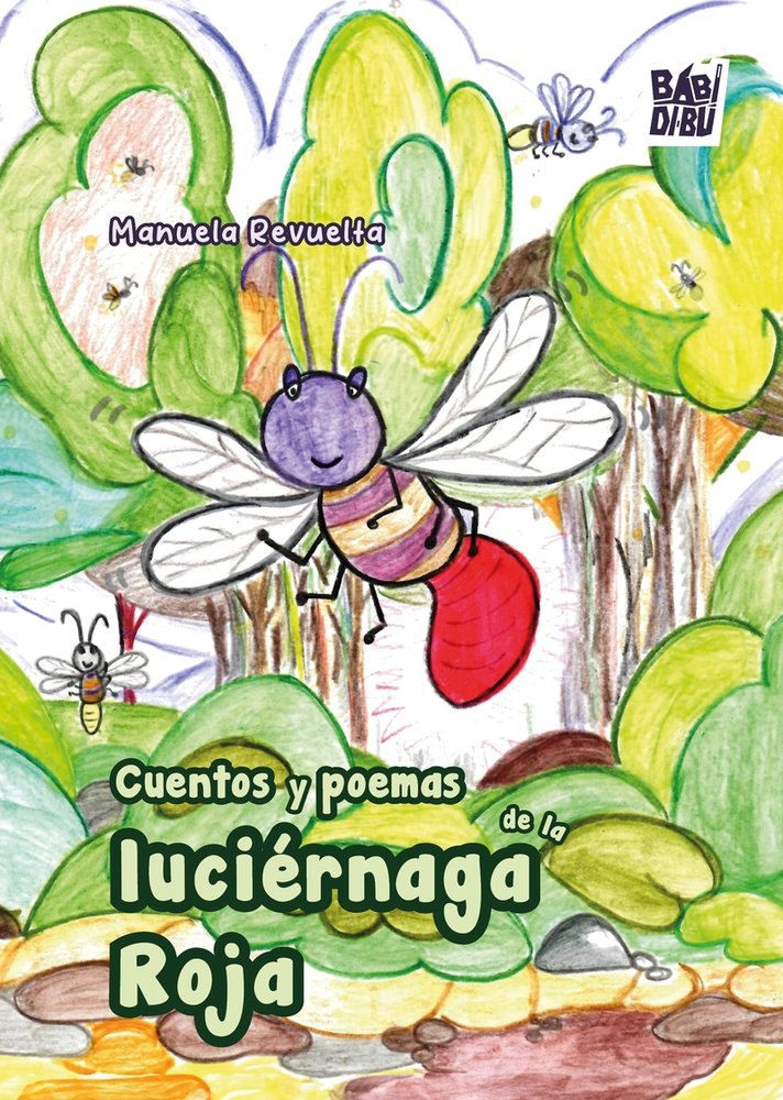 CUENTOS Y POEMAS DE LA LUCIERNAGA ROJA, de REVUELTA | portada del libro