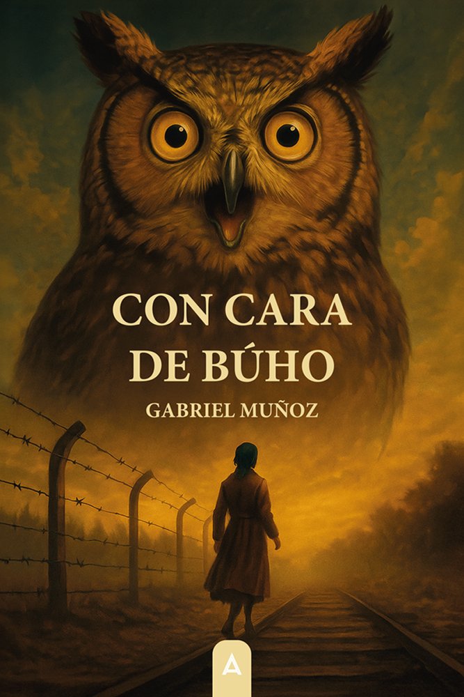 Con cara de búho, de , Muñoz Majadas, Gabriel | portada del libro