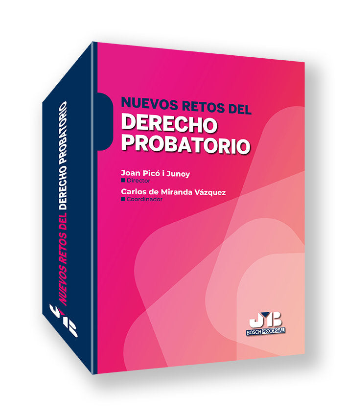 NUEVOS RETOS DEL DERECHO PROBATORIO, de PICO I JUNOY, JOAN | portada del libro