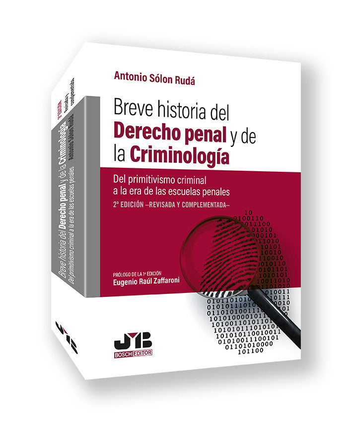 BREVE HISTORIA DEL DERECHO PENAL Y DE LA CRIMINOLOGIA (2ª EDICION), de SOLON RUDA, ANTONIO | portada del libro