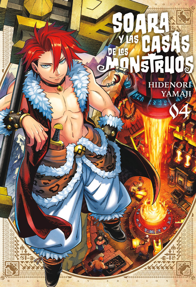SOARA Y LAS CASAS DE LOS MONSTRUOS 4, de Hamaji, Hidenori | portada del libro
