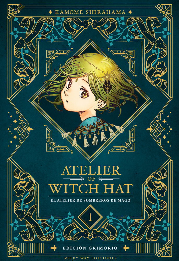 ATELIER OF WITCH HAT (EDICIÓN GRIMORIO) 1, de Shirahama, Kamome | portada del libro
