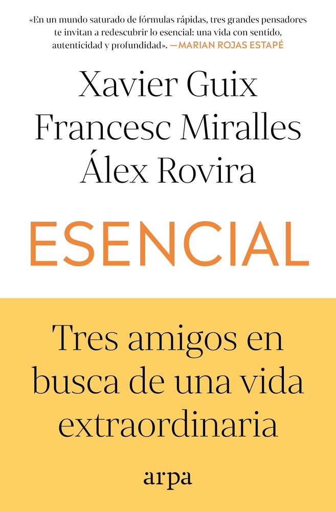ESENCIAL, de GUIX,XAVIER | portada del libro