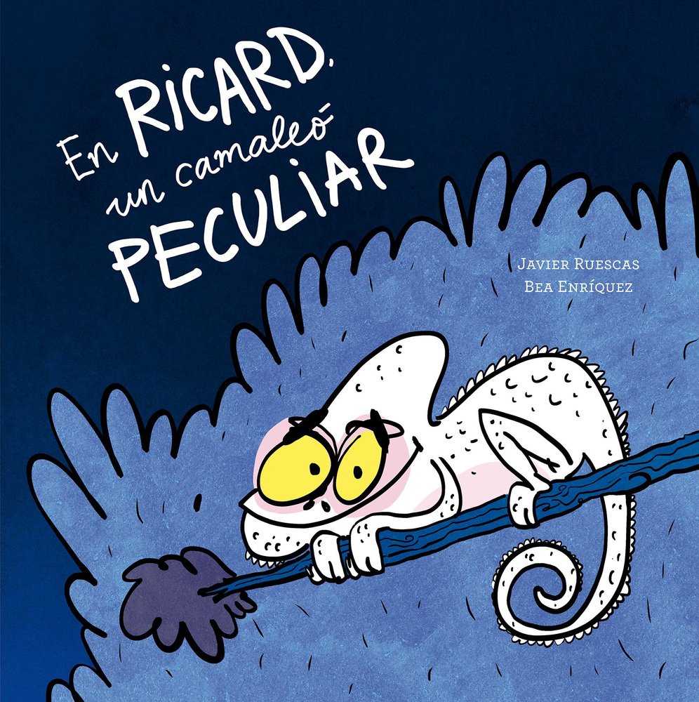 EN RICARD, UN CAMALEO PECULIAR, de RUESCAS, JAVIER | portada del libro