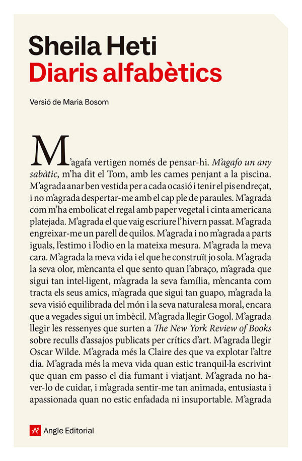 DIARIS ALFABETICS, de HETI, SHEILA | portada del libro