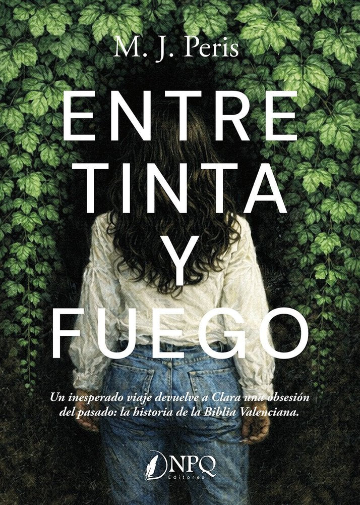 ENTRE TINTA Y FUEGO, de GONZALVO | portada del libro