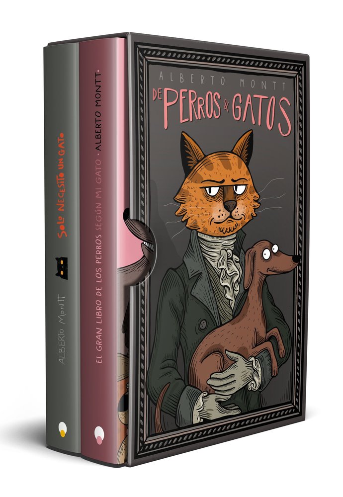 ESTUCHE DE PERROS Y GATOS, de ALBERTO MONTT | portada del libro