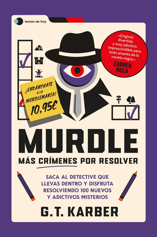 Murdle: Más crímenes por resolver, de KARBER | portada del libro