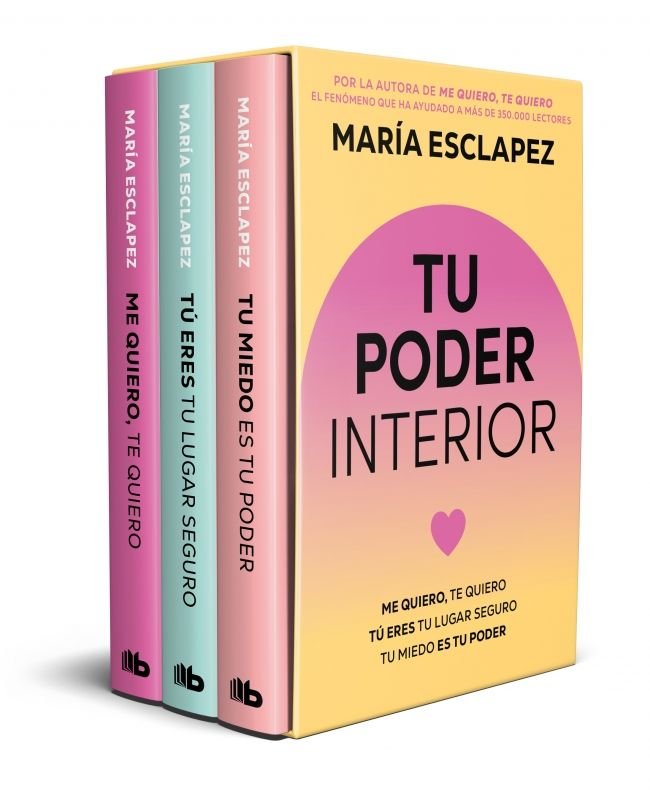 ESTUCHE TU PODER INTERIOR TU MIEDO ES TU PODER TU ERES TU LU, de MARIA ESCLAPEZ | portada del libro