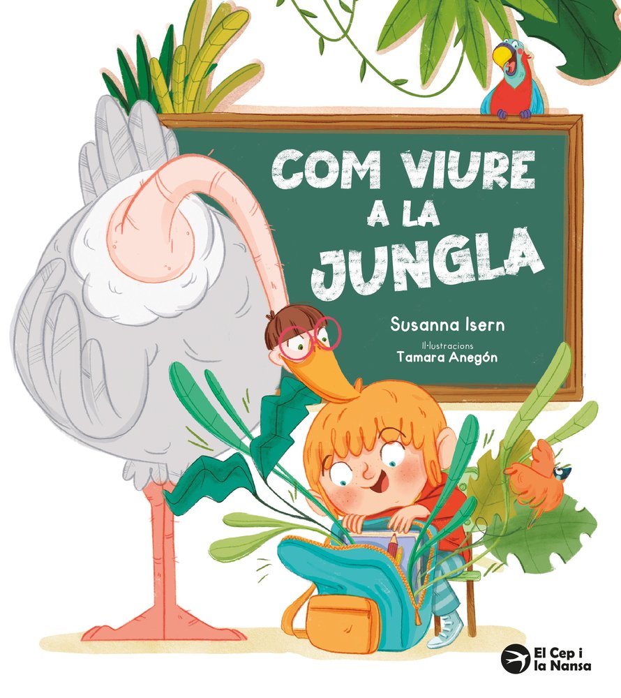 COM VIURE A LA JUNGLA, de ISERN, SUSANNA | portada del libro