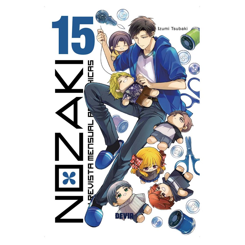 NOZAKI Y SU REVISTA MENSUAL PARA CHICAS NUM. 15, de IZUMI TSUBAKI | portada del libro