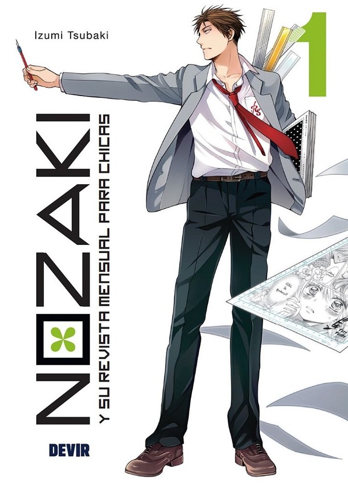 Nozaki y su revista mensual para chicas vol. 01 | portada del libro
