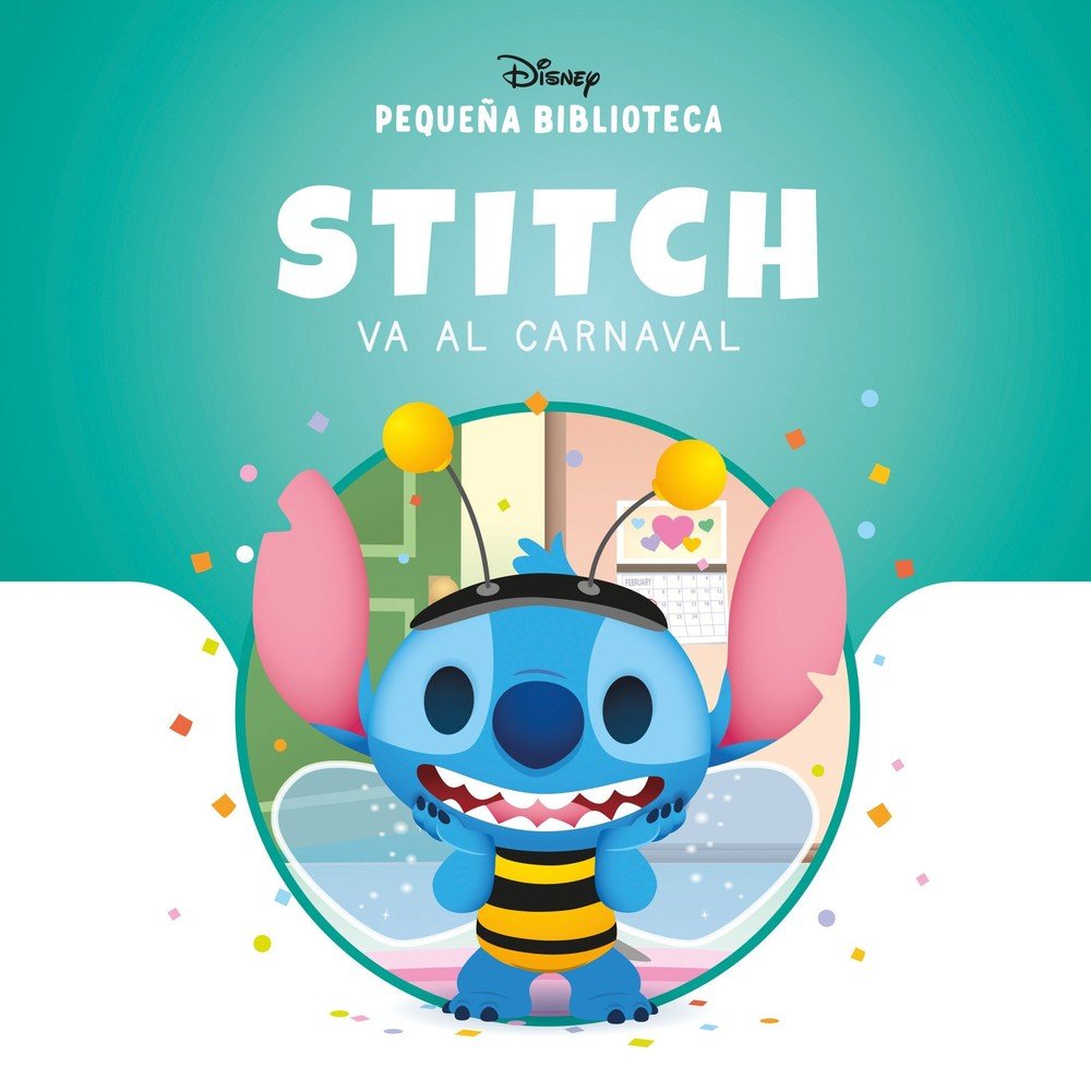 PEQUEÑA BIBLIOTECA DISNEY STITCH VA AL CARNAVAL, de DISNEY | portada del libro