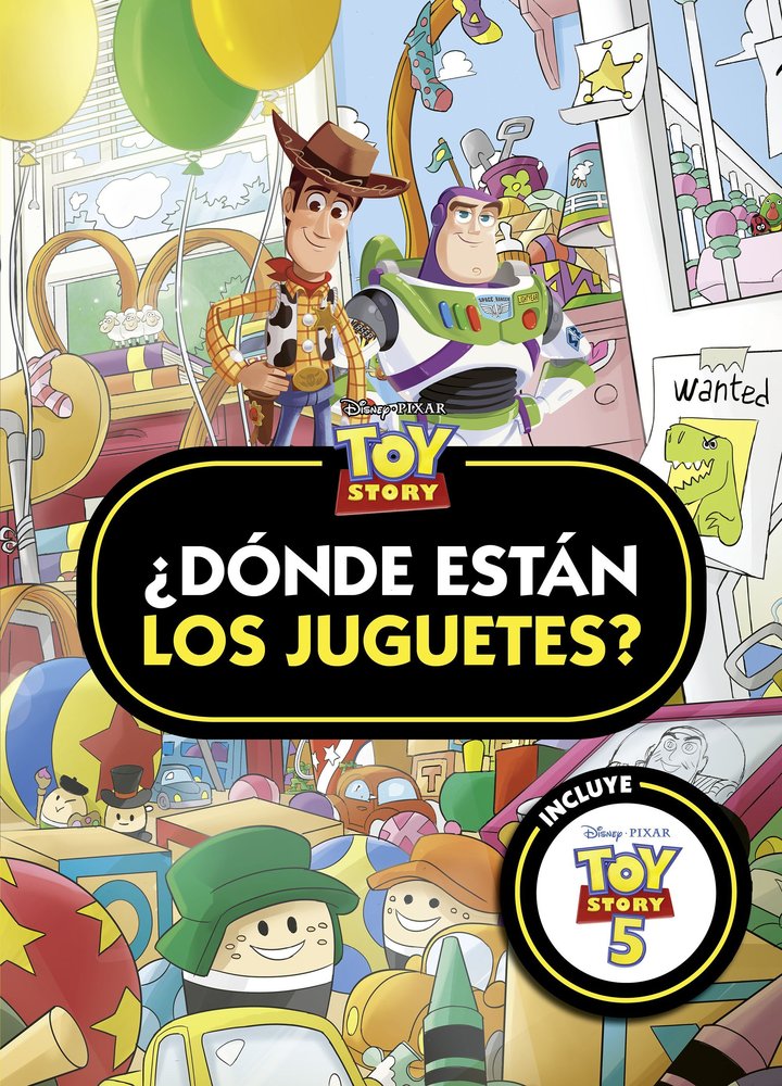 TOY STORY DONDE ESTAN LOS JUGUETES, de DISNEY | portada del libro