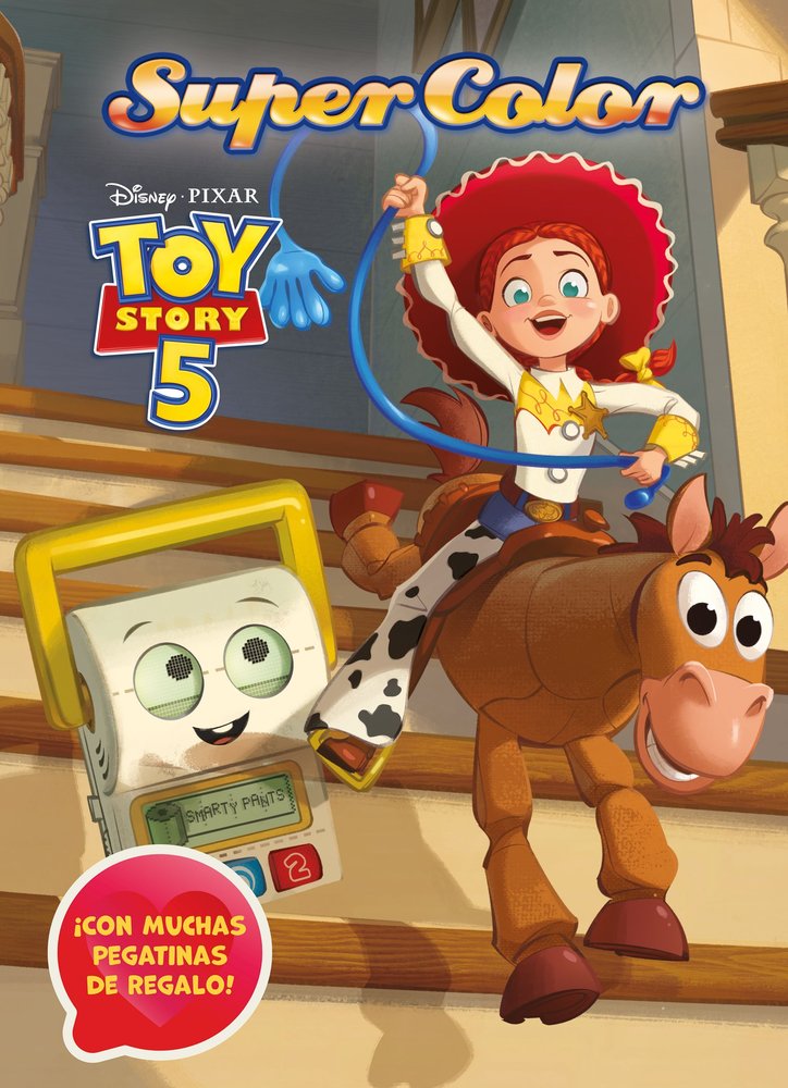 Toy Story 5. Supercolor, de DISNEY | portada del libro