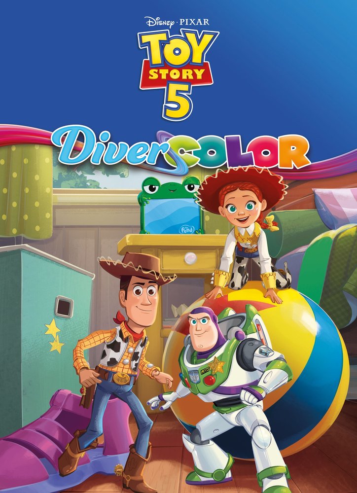 Toy Story 5. Divercolor, de DISNEY | portada del libro